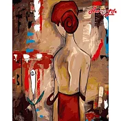 ArtLife藝術生活【DT237】女人的背影_DIY 數字 油畫 彩繪