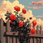 ArtLife藝術生活【AQ024】花枝招展_DIY 數字 油畫 彩繪