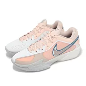 Nike 籃球鞋 G.T. Cut Cross EP 男鞋 粉紅 綠 緩震 穩定 運動鞋 HF0231-602 26cm PINK/ORANGE