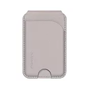 DUX DUCIS Neva MagSafe 磁吸卡包 磁吸支架 皮革卡包 RFID 阻擋 避免盜刷 -灰色