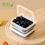 【梵特】便攜式水果保鮮盒-250ml-(2入裝)x3組