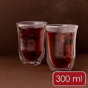 《La Cafetiere》雙層玻璃杯2入 | 水杯 茶杯 咖啡杯 - 300ml