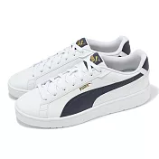 Puma 休閒鞋 Court Classico 男鞋 女鞋 白 藍 皮革 復古 小白鞋 情侶鞋 40028401
