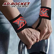 【AD-ROCKET】纏繞式健身重訓護腕 助力帶 拉力帶 重訓 兩只入/網球/重訓/籃球(重度鍛鍊款)