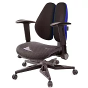 GXG 大網座 低雙背工學椅(電競腳/摺疊升降扶手) TW-3075 KG1