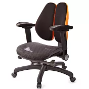 GXG 大網座 低雙背工學椅(4D弧面摺疊手) TW-3075 E1D