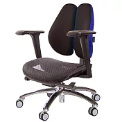 GXG 大網座 低雙背工學椅(鋁腳/4D升降扶手) TW-3075 LU3