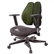 GXG 大網座 低雙背工學椅(電競腳/SO金屬扶手) TW-3075 KG5