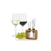 【德國 AdHoc】葡萄酒鑑賞兩件組 (醒酒過濾注酒器及過濾注酒器)