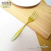 【AnnZen】《日本製 Horie》鈦愛寶貝系列-純鈦ECO環保幼兒叉(鈦銀)