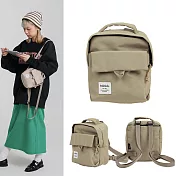 Hellolulu CARTER Lt.環保系列超迷你兩用後背包- 卡其