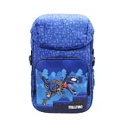 澳洲Millton -  兒童Junior中低年級 24L 雙軸護脊極輕系列2.0書包 - 多款任選 藍方暴龍