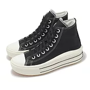 Converse 帆布鞋 Chuck Taylor All Star Move 女鞋 黑 厚底 休閒鞋 A12585C