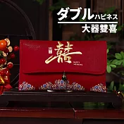【DR.Story】日式高質感小町紅彩藝超喜氣大紅包 (大器萬元紅包 過年紅包袋 婚禮紅包袋)  大器雙喜