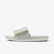 Nike Offcourt Adjust Slide [DQ9624-003] 男 涼拖鞋 運動 休閒 魔鬼氈 淺灰綠