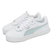 Puma 休閒鞋 Carina 2.0 Lux 女鞋 白 藍 皮革 復古 小白鞋 39501708