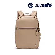 Pacsafe® W 專利防盜後背包 10L  卡其色