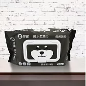 柴寶純水柔濕巾-附盒蓋-80抽x6包