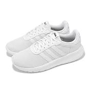 adidas 慢跑鞋 Lite Racer 3.0 女鞋 白 緩衝 輕量 多功能 休閒 運動鞋 愛迪達 GW7955 23cm WHITE