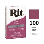 美國Nakoma RIT瑞特 粉末染劑 31.9g 100 酒紅