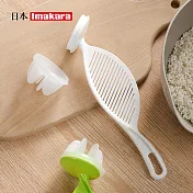 【日本Imakara】多功能淘米器/洗米瀝水器/洗豆器(護手免沾水)
