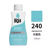 美國Nakoma RIT瑞特 液體染劑 236ml 240 水藍色