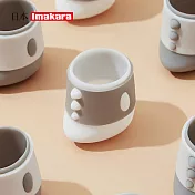 【日本Imakara】萌爪造型矽膠降噪防刮桌椅腳保護套(4個/包)-3包組- 灰