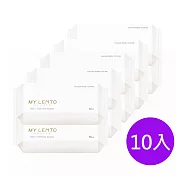 MY LENTO AB面加厚洗臉巾 (50片入) 十入組