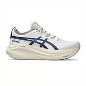 Asics Gel-nimbus 27 Atc [1011C028-200] 男 慢跑鞋 復古 彈力 支撐 緩震 米 藍