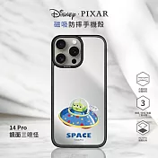 【正版授權】Disney迪士尼 iPhone 14 Pro 6.1吋 MagSafe貼片磁吸防摔手機殼 鏡面三眼怪