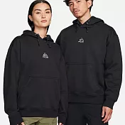 NIKE AS U ACG TF TUFF FLC PO HOODIE 男女連帽上衣-DH3088013 XS 黑色