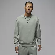 NIKE AS M J FLC CREW GCEL 男圓領套頭衫-HV8950370 L 綠色