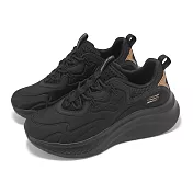 Skechers 休閒鞋 Bobs Chaos HI-Radiant Shine 女鞋 黑 厚底 緩衝 運動鞋 117513BBK