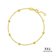 【點睛品】小圓珠O字鍊 黃金手鍊_計價黃金