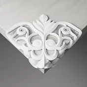 渦卷紋護角  防撞桌角 (真清白)