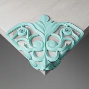 渦卷紋護角  防撞桌角 (薄荷藍)