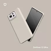 犀牛盾 ASUS Zenfone 12 Ultra (6.78吋) SolidSuit 經典防摔背蓋手機保護殼- 貝殼灰