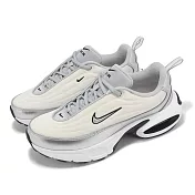 Nike 休閒鞋 Wmns Air Max Portal SE 女鞋 米白 銀 厚底 增高 氣墊 運動鞋 HM0256-001