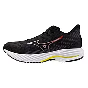 Mizuno Wave Rider 28 Sw [J1GC240458] 男 慢跑鞋 超寬楦 彈力 支撐 緩震 黑 紅