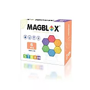 MAGBLOX® 美學磁力片 六角形  - 繽紛 (6pcs)