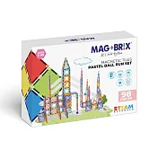 MAGBLOX® －MAGBRIX® 積木球道組  - 粉彩 (98 pcs)