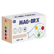 MAGBLOX® - MAGBRIX® 無毒楓木木球組  - 繽紛 (12pcs)
