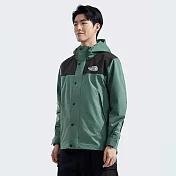 The North Face M REIGN ON JACKET - AP 男防水外套-NF0A8DGCLFW L 綠色