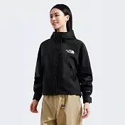 The North Face W REIGN ON JACKET - AP 女防水外套-NF0A8DGKJK3 L 黑色