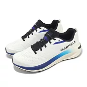 Merrell 越野跑鞋 Morphlite 男鞋 白 藍 緩衝 輕量 戶外 運動鞋 ML068385 26cm CHALK/SAPPHIRE