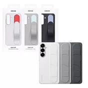 Samsung 三星 Galaxy S25+ 原廠立架式矽膠保護殼 - 附指環帶 (EF-GS936) 黑色