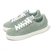 adidas 休閒鞋 Stan Smith CS W 女鞋 綠 白 麂皮 復古 史密斯 愛迪達 IG2898 24cm GREEN/WHITE