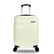 【DF travel】 均一價 24吋/28吋行李箱旅行箱 威尼斯Plus/愛丁堡/波士頓/佛羅倫薩/摩納哥/聖彼得系列 - 多款任選 愛丁堡28吋-白色