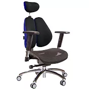 GXG 高雙背工學 電腦椅(鋁腳/SO金屬扶手)  TW-3076 LUA5