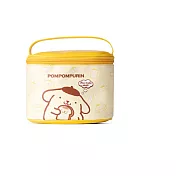【三麗鷗 Sanrio】橢圓萬用化妝包 布丁狗